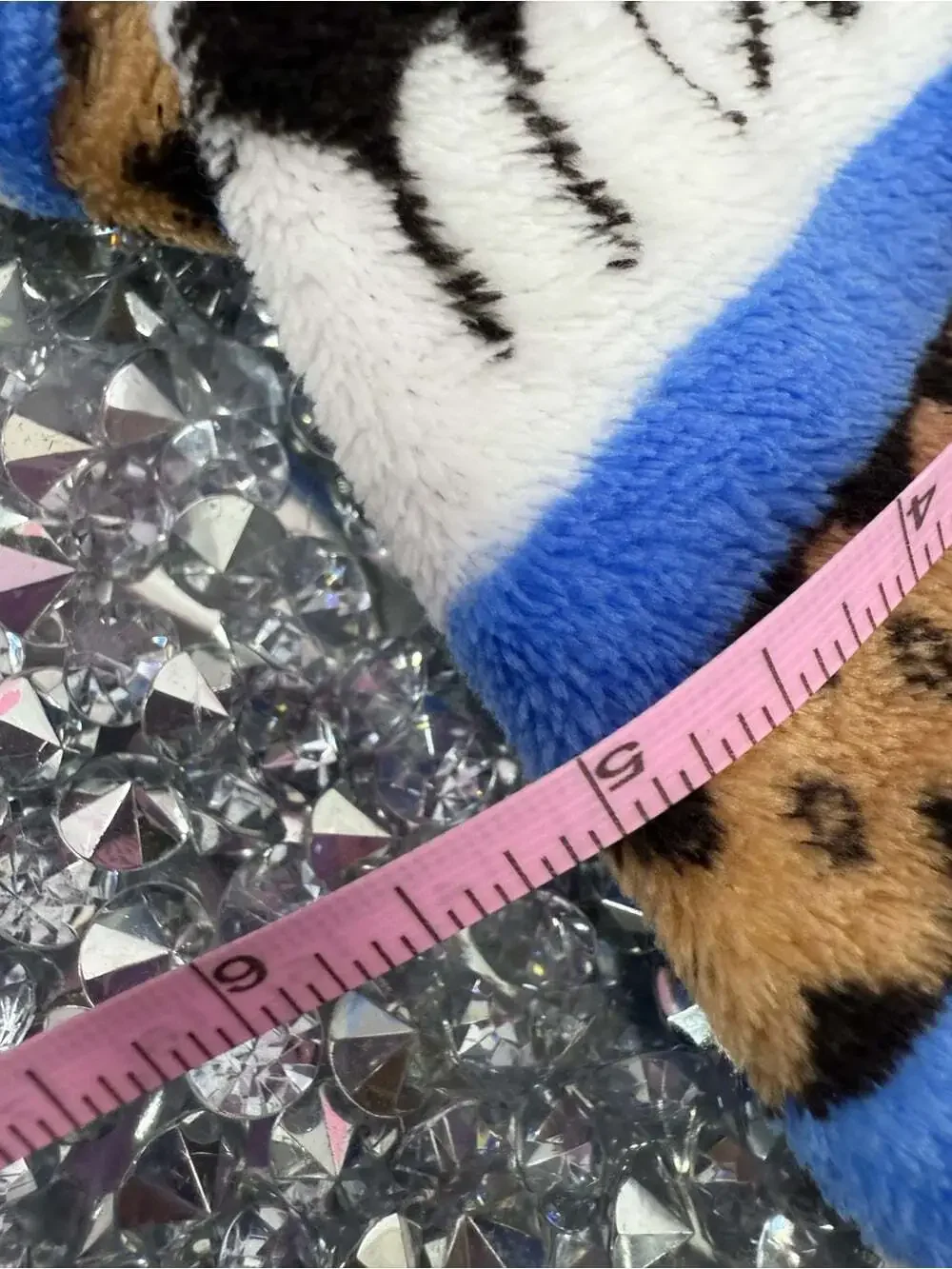 Sweater for animal Cozy Plush Dog Hoodie Reindeer Pattern - Blue, White, Brown